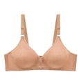 thumbnail image 1 of Bra Large Size Thin Without Ring Comfortable And Breathable Traditional Three Of Buckle Bra, 1 of 9