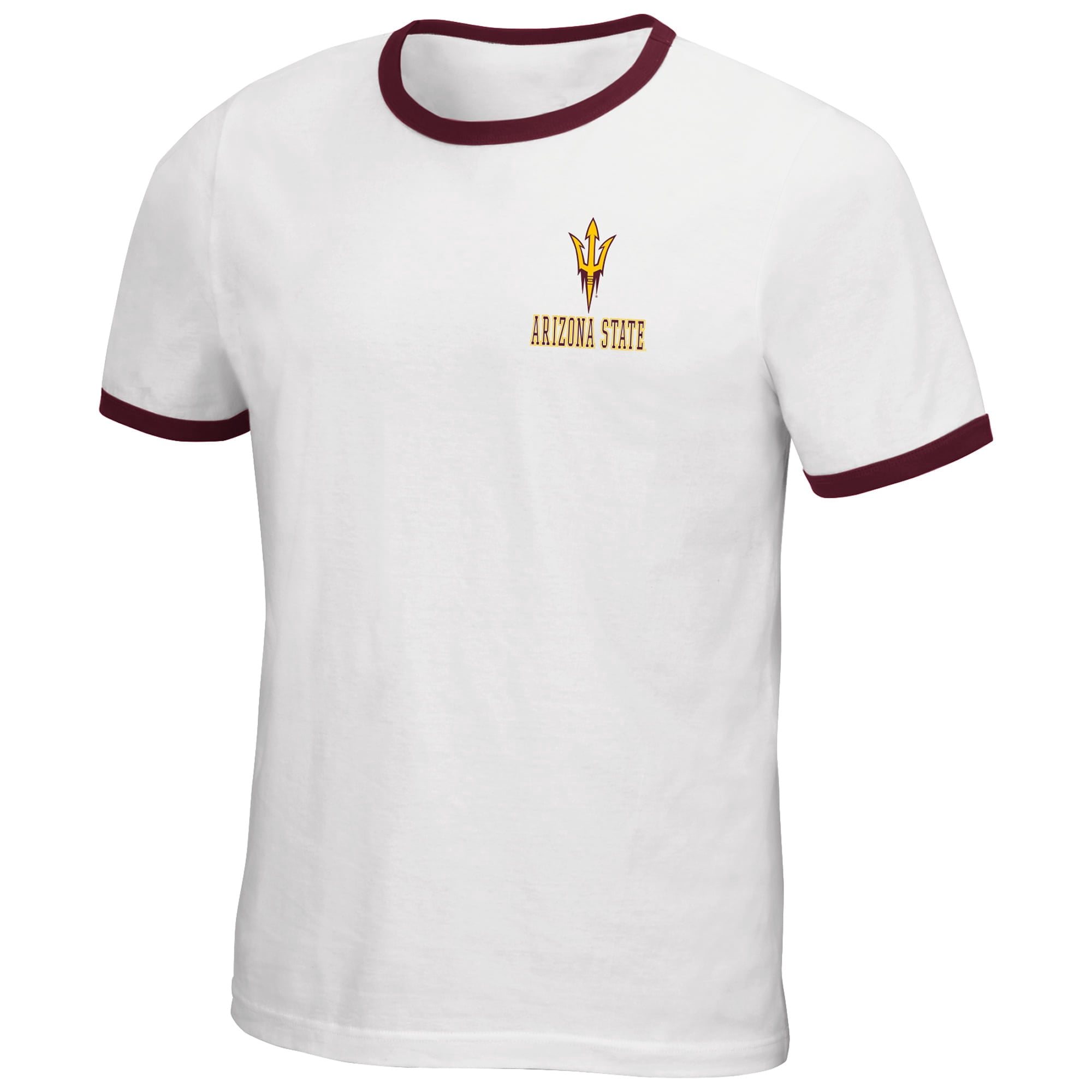 Sun Devils Left Chest Ringer T-Shirt 