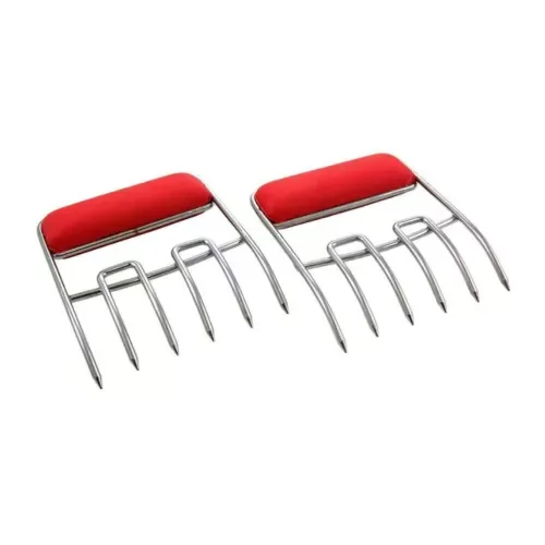 Union Square Group Charcoal Companion Meat Claws Lifter And Meat Shredder Red