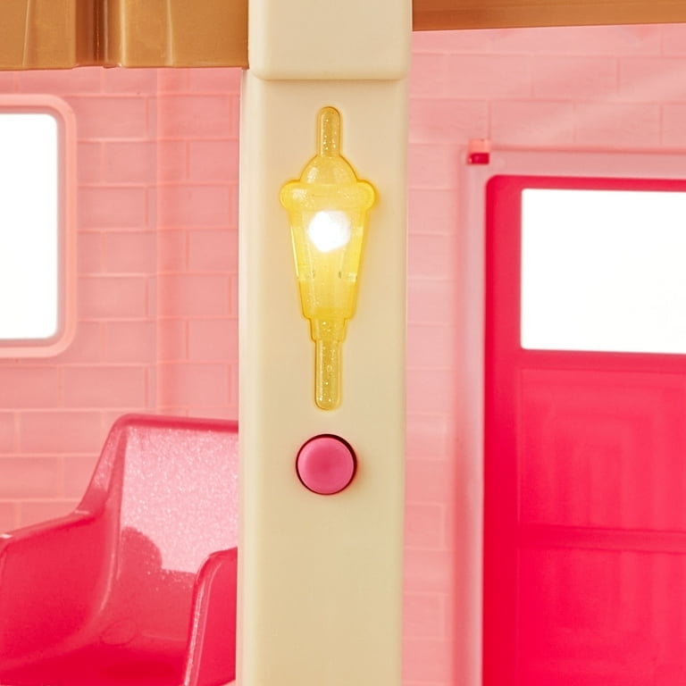 Kid Connection Pool Party Doll House with Lights and Sounds, 44 Pieces, Toddler Toys, KID CONNECTION PL KC BEACH HOUSE