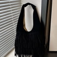 thumbnail image 2 of gcong Elegant Everyday Tote Bag With Decorative Tassel Spacious Carryall For Work Travel And Daily Use, 2 of 7