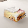 thumbnail image 4 of Erosebridal Kitten Dog Fleece Blanket, Pet Lover Sherpa Throw, Rustic Floral Decor, 4 of 6
