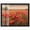 Black Frame, variant on Sea of Red Poppies II Shadowbox Print Western Wall Art by Art Remedy, White Frame, 24 x 20
