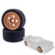 thumbnail image 5 of Actualizaciones de control remoto 1/7 Neumático de automóvil Modificado Automóvil Goma de metal Car-styling Neumáticos Accesorios Reemplazo para ZD Racing 2PCS tholdsy FN009865-00, 5 of 7
