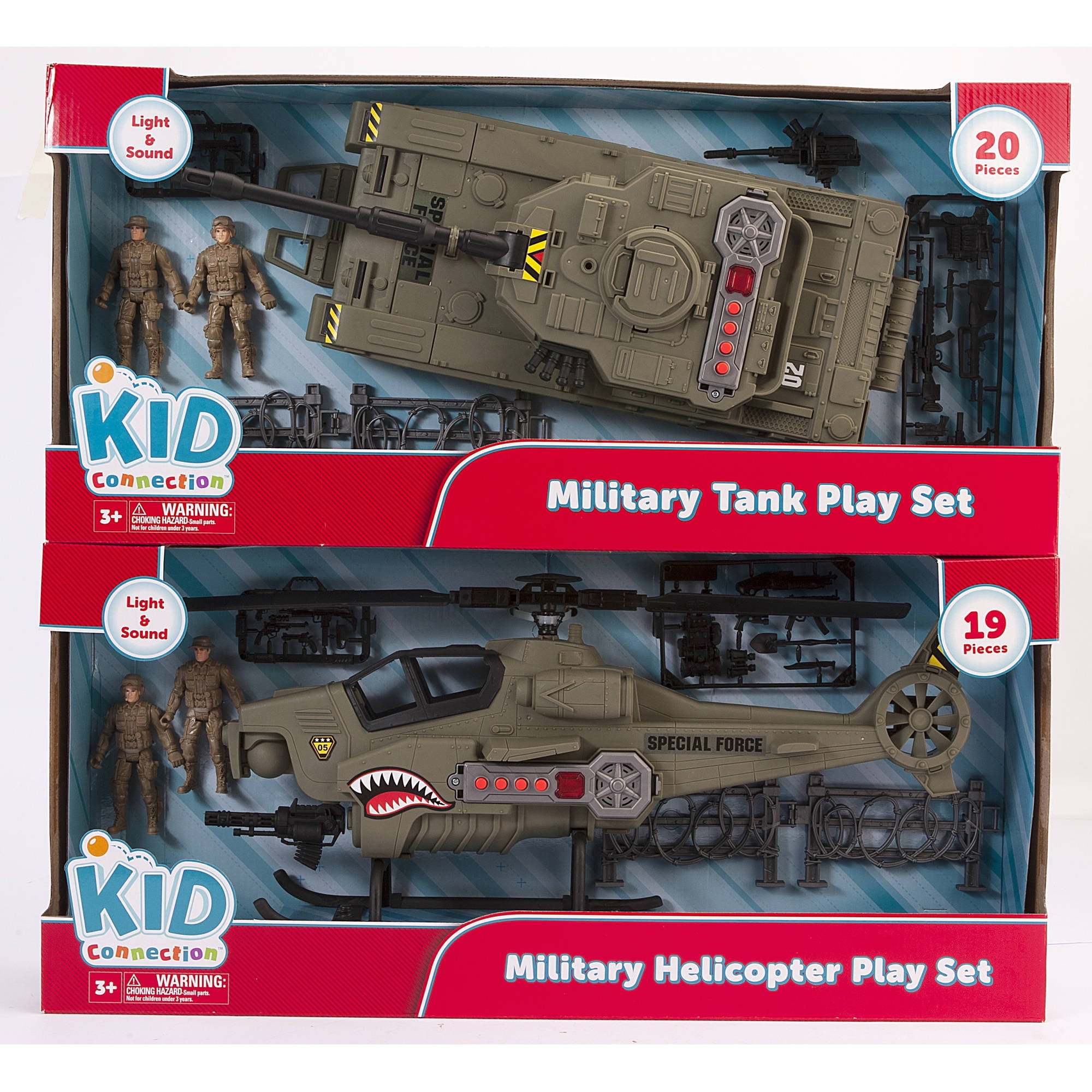 Army Tank Jeep hélicoptère combat SOLDAT ATTAQUE Personnalités Militaires Childrens Toys 