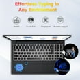thumbnail image 2 of 15.6 IPS FHD-Laptop, 16GB RAM 1TB SSD Intel Pentium Quad Core N100 (Beat to i3-1115G4 Up to 3.4GHz) Student-Laptop, Laptop-Computer with Backlit Keyboard Fingerprint Home-laptop, 2 of 9