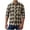Yellow, variant on Button Shirt Checked Shirt for Men Plaid Shirt Cotton Lumberjack Regular Fit Men's Long Sleeve Black XXXL