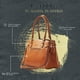 thumbnail image 3 of Bolsa Tote Camille, Bolsa de Mano, Asas Largas cafe Tote, 3 of 10