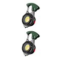 thumbnail image 3 of maskred Portable COB Keychain Flashlight Torch Waterproof Indoor for Fishing Walking green 50 x 27 x 86mm 2Set, 3 of 6
