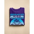 thumbnail image 3 of May Luck Be Yours On Halloween Sweatshirt Men -Image by Shutterstock, Male x-Large, 3 of 4