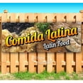 thumbnail image 1 of Comida Latina Latin Food 13 oz Vinyl Banner With Metal Grommets, 1 of 4
