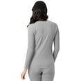 thumbnail image 6 of Fruit of the Loom Women's Recycled Waffle Thermal Top 2PK, Sizes XS-4XL, 6 of 19