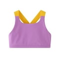 thumbnail image 4 of 1/3 Pack Girls Racerback Crop Tank Top Sleeveless Dance Cami Tops for Running Ballet Gymnastics Dancewear 4-13 Years, 4 of 6