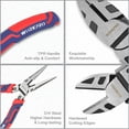 thumbnail image 3 of Juego de alicates WORKPRO Premium Cr-V Construction de 6 a 8 pulgadas con bolsa, 3 of 9