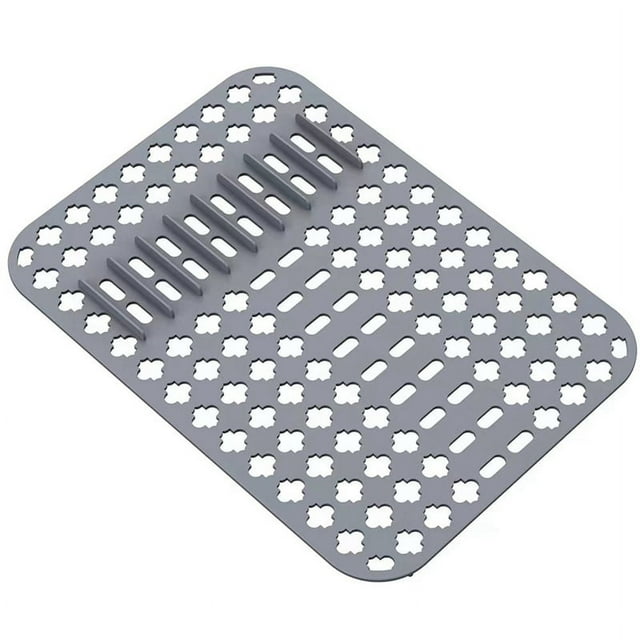 Alfombrilla protectora para fregadero de cocina, paquete de 1, rejilla de silicona para fregadero de cocina, alfombrillas para fregadero de acero inoxidable