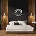 thumbnail image 7 of Decorative Large Metal Wall Clock for Living Room - Modern Farmhouse Wall Décor, 7 of 7