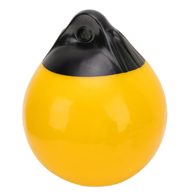 Balle Pare-Chocs pour Bateau, Balle Pare-Chocs Ronde en PVC pour Quai, Bouée d'Amarrage Marine avec Protection Anti-Collision Résistante aux UV, Convient aux Yachts, Voiliers, Bateaux de Ski