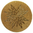 thumbnail image 6 of Gold Beaded Placemats Set of 2 for Dining Coffee Table Scratch Heat Stain Resistant Charger Kitchen Decor Durable Tablemats - Fall Autumn Thanksgiving Holiday - 14 Inches, 6 of 7