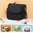 thumbnail image 4 of InsCrazy Lunch Box for Women, Insulation Lunch Bento Bag with Handles for Picnic and Office, 4 of 6
