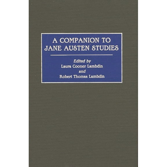 A Companion to Jane Austen Studies, (Hardcover)