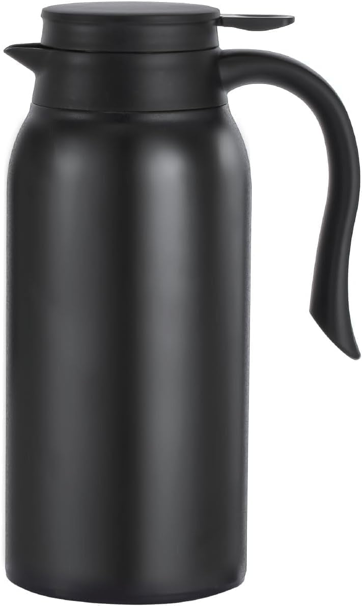 MIRA 34oz Thermal Coffee Carafe, Stainless Steel Vacuum Insulated