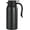Black, variant on JS Gourmet 40.5oz (1200ml) Stainless Steel Double Walled Insulated White Coffee Carafe, Airpot Keeps Beverages Hot or Cold