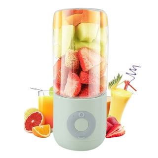 YouLoveIt 380ml Portable Juicer Cup Mini Blender Smoothie Blender Personal  Blender Travel Juicer Bottle USB Rechargeable with Stainless Steel