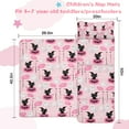 thumbnail image 5 of Pink Halloween Black Cats Ghosts and Pumpkins Toddler Nap Mats for Kids Preschool,50"x20" Sleeping Mat Bag or Kids,Toddler Sleeping Bag,Toddler Nap Mat or Daycare, 5 of 6