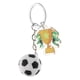 thumbnail image 5 of Llavero creativo de fútbol para bolsos, elegantes llaveros de fútbol, llaveros de fútbol únicos, delicados llaveros colgantes para bolsos, regalos de fiesta., 5 of 6