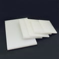 thumbnail image 4 of leyfeng Tabla de cortar blanca de PVC de alta , alfombrilla de mazo de goma, herramientas artesanales de cuero para cortar y perforar, 4 of 7