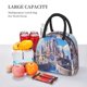 thumbnail image 5 of Easygdp Majestic Fantasy Castle Bolsa de Almuerzo Insulada Grande, Forro de Aluminio, Diseño Espacioso, a Prueba de Fugas, Ideal para Trabajo, Picnics, Viajes y Actividades al Aire Libre, 5 of 6