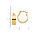 thumbnail image 4 of 14K Yellow Gold Earring Hoop Women'S 9 mm 5.75 Small Earrings, 4 of 4