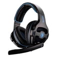 thumbnail image 4 of Auricures universales ajustables para PC Auricures de 3,5 mm con micrófono sobre oreja Negro Soledad Auriculares para juegos ajustables, 4 of 10