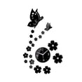 thumbnail image 4 of Reloj de pared decorativo, estéticamente agradable y relajante, ideal para la sala de estar. Negro, 4 of 9