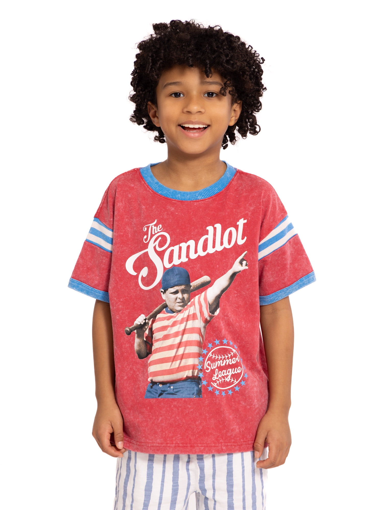 The Sandlot Boys' Graphic Tee with Short Sleeves, Sizes 4-18