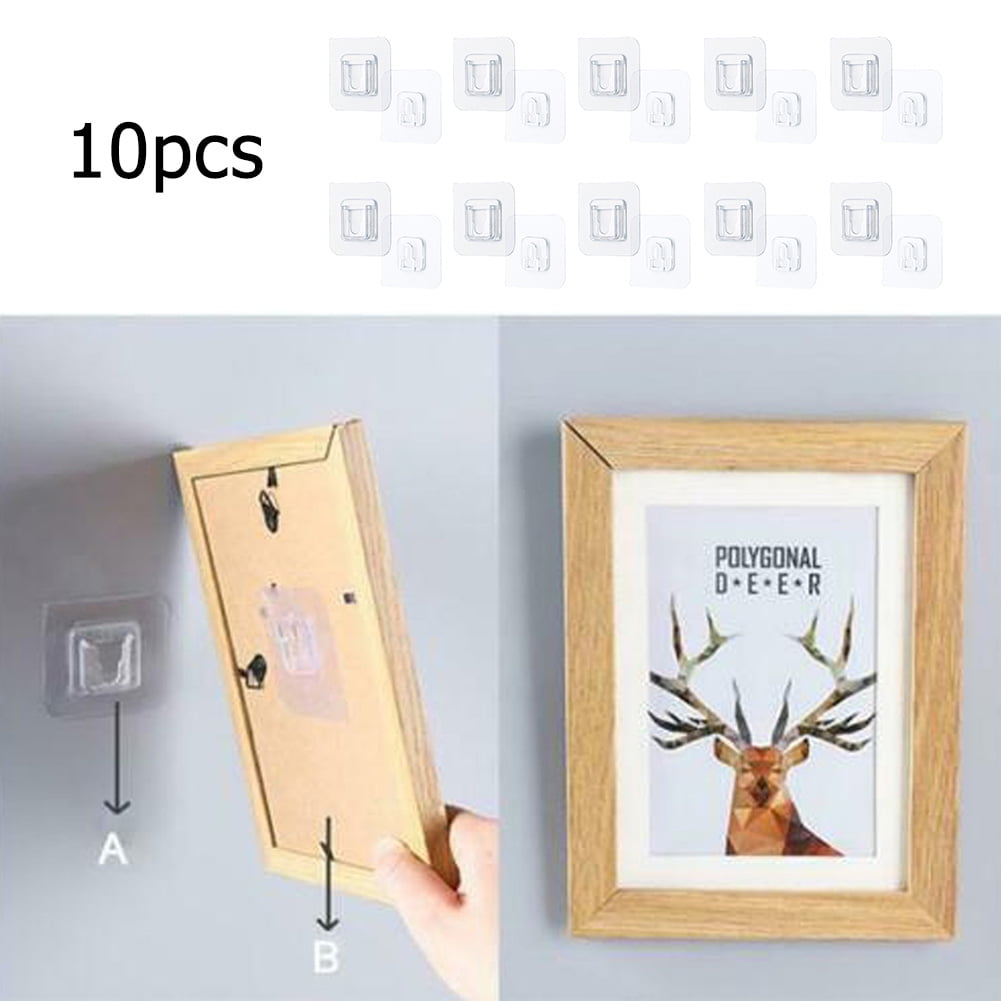Double-Sided Adhesive Wall Hooks Hanger Suction Cup Sucker Wall Storage Holder 