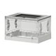 thumbnail image 5 of Terrario transparente plegable para reptiles de 41,8 cm x 30 cm x 26 cm con doble acceso para reptiles arborícolas. Blanco, 5 of 9