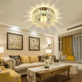 thumbnail image 3 of Recessed lighting crystal spotlight led downlight ceiling decoration background wall light ceiling light (white light), 3 of 10
