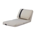 thumbnail image 5 of ARIA Modern Floor Sofa Bed for Adults &amp; Pets, Beige Corduroy, 6-Pos Adjustable, 5-Sec Foldable, Space-Saving for Small Apartments, Dorms, Studio Corners, 5 of 25