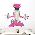 thumbnail image 1 of Pink Gecko Meditating Wall Mural Decal by Wallmonkeys Vinyl Peel and Stick Graphic (48 in W x 47 in H), 1 of 4