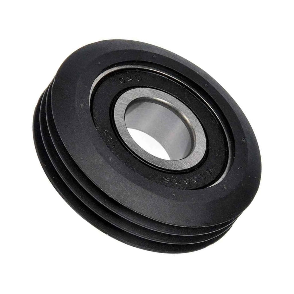 KarParts360 For Pontiac Bonneville 2004 2005 Idler Pulley | Polyamide | Grooved Belt Type | 3 Groove | 17 Millimeters Inside Diameter | 53 Millimeters Outside Diameter | For 12555153, 3539155
