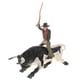 thumbnail image 2 of 1 Juego de figuras de toreo de torero español simuladas, colección de figuras de ganado, 2 of 7