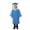 BU2, variant on Toddler Graduation Cap and Gown with 2026 Tassel and Gold Stole Navy Cap and Gown for Kids Kids Ceremony Party Gift