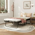 thumbnail image 5 of NBTiger Folding Bed with Mattress Included Memory Foam, Twin Size 75" x 38" Portable Rollaway Bed for Adults, Extra Folded Guest Bed with Super Smooth Surface, 5 of 8