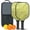 Black-3, variant on Pickleball Paddles Set Of 2, Fiberglass Surface, Liquid & Marble Print, 4 Balls & Bag