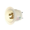 thumbnail image 2 of TURNLOCK FLANGED INLET - MALE PLUG CDI-695 - Genuine OEM Replacement Part, 2 of 4
