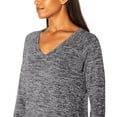 thumbnail image 3 of Banana Republic Women's Long Sleeve V Neck Top (Gray, XL), 3 of 4