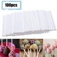 thumbnail image 1 of 100 Uds. Palitos para pastel, palitos de chocolate de plástico para decoración de pasteles, 1 of 14