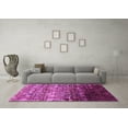 thumbnail image 3 of Ahgly Company Indoor Rectangle Oriental Pink Industrial Area Rugs, 8' x 12', 3 of 4