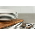 thumbnail image 4 of 10 Strawberry Street Simply White 6" Round Ceramic Appetizer Plate, Set of 6, 4 of 6